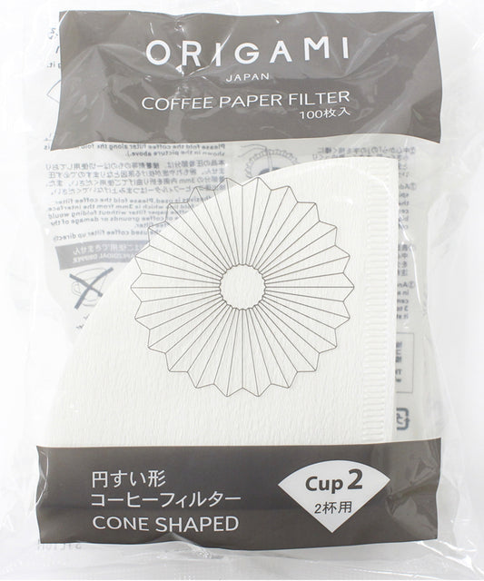 Original ORIGAMI Conical Paper Filter for Small Dripper by CAFEC